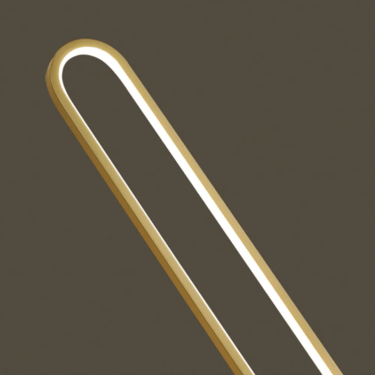 lampe metal led laiton dorée design moderne